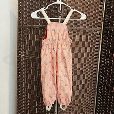 ZARA Salopette Gingham Bambini