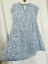 Abito floreale blu Roller