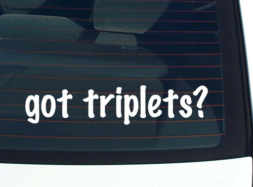 Hai triplette decalcomania - hai, triplette?