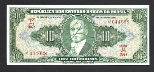 Brasile cruzeiros 1950 p - 10,