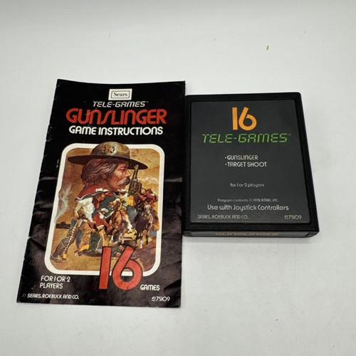 Gunslinger - (atari, 2600,