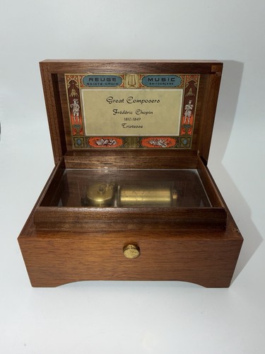 Music box vintage - reuge, sainte