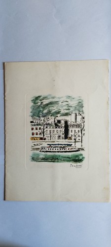 Litografia colori orfeo - litografia, di