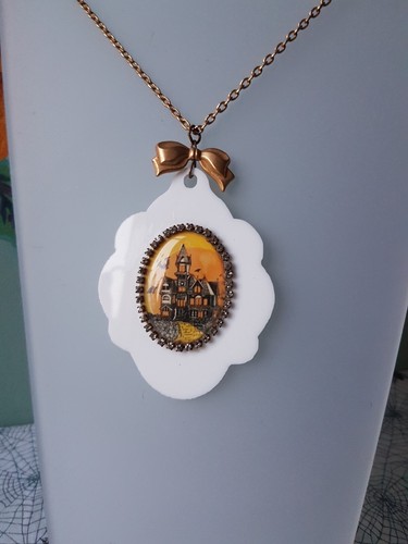 Collana arco cammeo - collana,