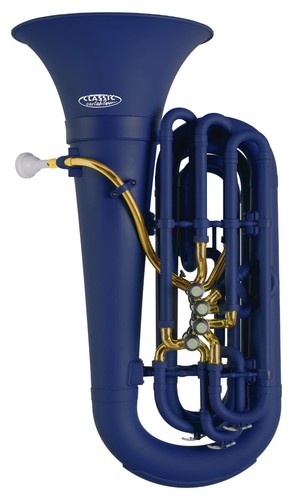 Tuba blu opaco - blu,