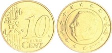  Belgio 10 centesimi moneta