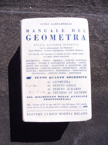 Manuale del geometra - manuale,
