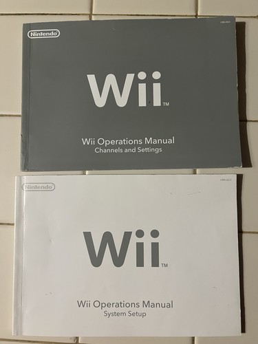 Console nintendo wii manuali - console,