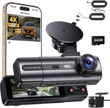 Dashcam 4K Auto Anteriore