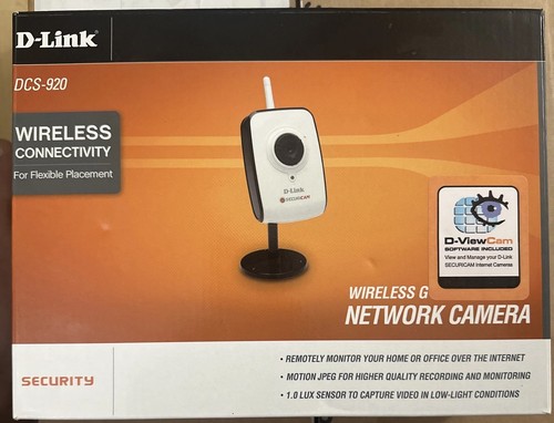 Link dcs 920 - d-link, wireless-g