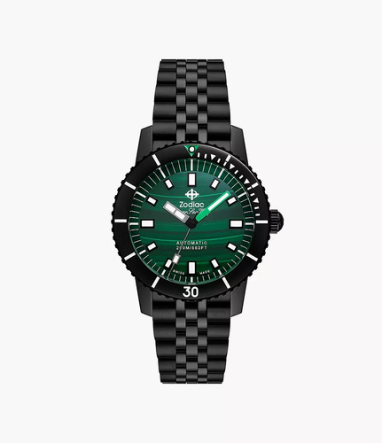Orologio zodiac super sea wolf - super,