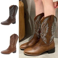 Stivali donna western metà