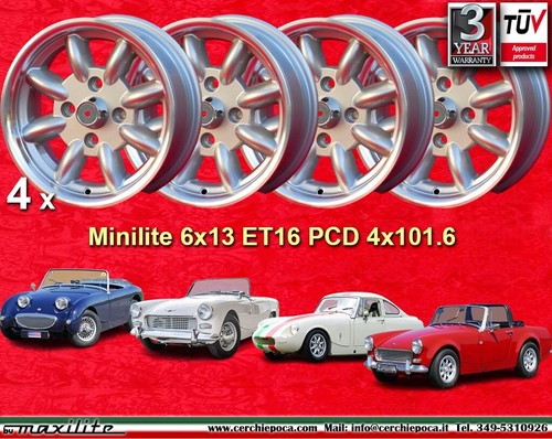 Cerchi austin healey mini - cerchi,