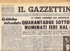 IL GAZZETTINO N. 290- 8/12/1963 -PORTA PORTESE/PROGETTO PIAZZA CITTADELLA -D14
