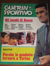 GUERIN SPORTIVO 1975/51 DERBY INTER MILAN JUVENTUS TORO