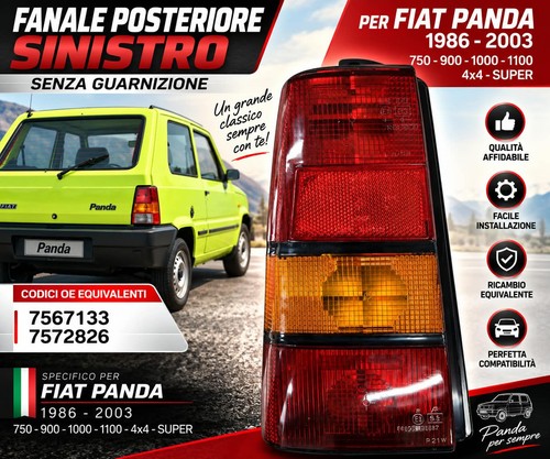 Faro fanale posteriore fiat - faro,