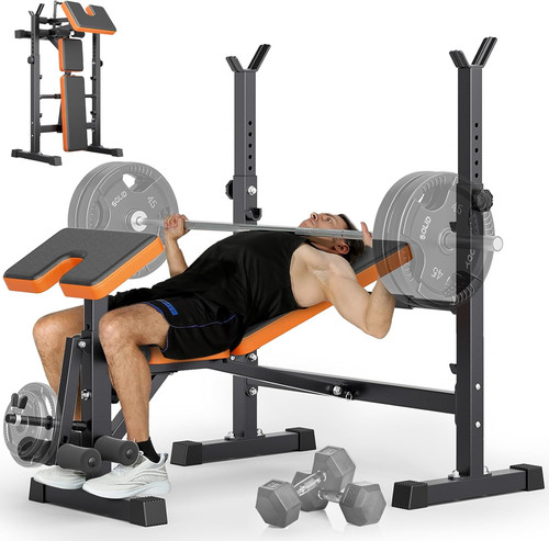Yoleo set panca pesi 1 - pesi, 6