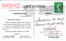 80-VENETO-Padova-PubblicitariaMode,Confezioni,Pellicce di P.Rizzato-Cart.Francia