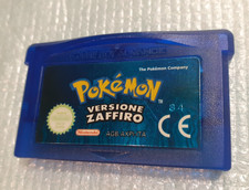 Pokémon Versione Zaffiro  Nintendo Game Boy Advance Italiano ORIGINALE 100%