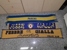 Sciarpe ultras Modena volley Panini Velasco vintage, no Brigate Gialloblu BGB 