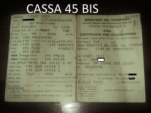 Moto epoca 1986 - epoca, si'