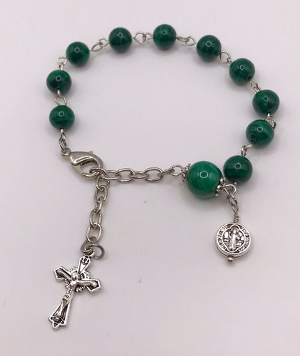 Bracciale rosario tondo - , in
