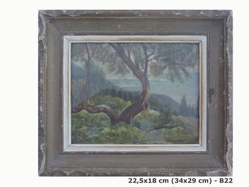 Quadro antico paesaggio - antico,
