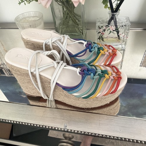 Sandali con zeppa espadrillas