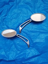 Specchietti Specchi Alluminio Retrovisori  Dx+sx Custom Universale