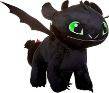Toothless Night Fury 40cm Noir