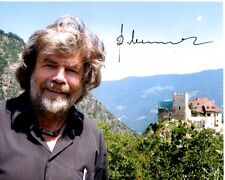 REINHOLD MESSNER foto firmata