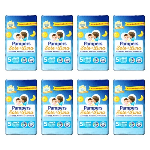 120pz pampers sole - pampers, e