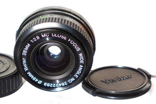 Vivitar 28mm 8 mc - vivitar,