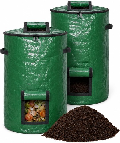 Pattumiera compost esterno - pattumiera,