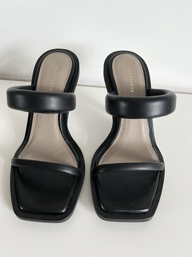 Allsaints mules pelle nera - in,