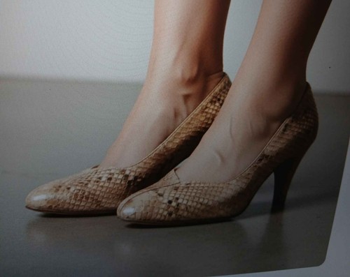 Scarpe puro pitone beige by - scarpe,