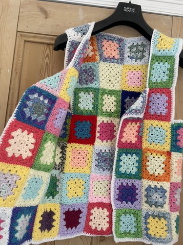 Gilet granny square - gilet, fatto