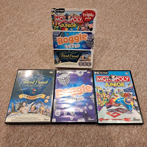 Monopoly junior boggle trivial - boggle,