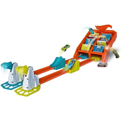 Hot wheels pista - pista, lanciatore