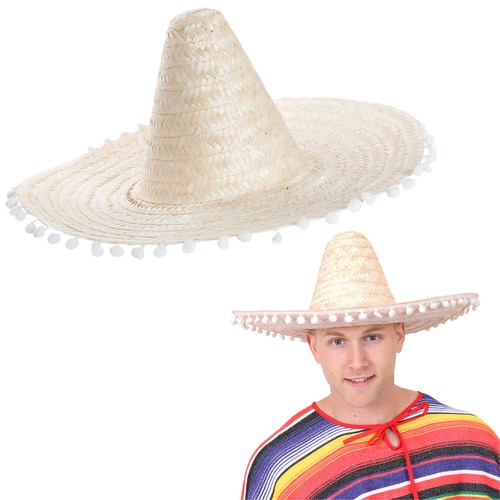 Natural mexican sombrero - natural,