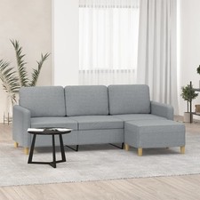 3-seater Sofa With Footstool