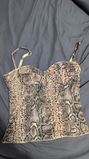 Elegante top a  corsetto