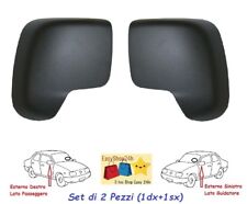 SET 2 CALOTTA SPECCHIO RETROVISORE PER NEMO BIPPER FIORINO 08 SPECCHIETTO NERO
