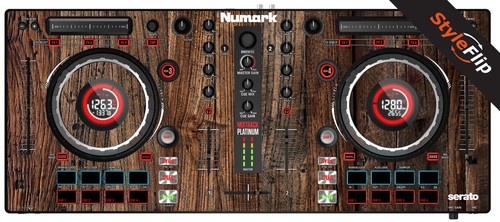 Numark mixtrack platinum - platinum, skin