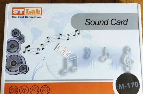 Scheda audio lab 1 pci - st,