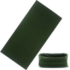 sciarpa bandana tubolare tipo moto softair microfibra verde militare UNISEX