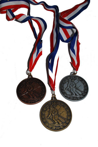 Nuovo medaglie premio sci - medaglie,