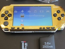 PSP 1000 Black/Gold w/ Ark-4
