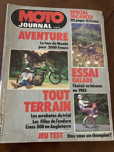 Rivista moto journal 1983 615 - rivista,