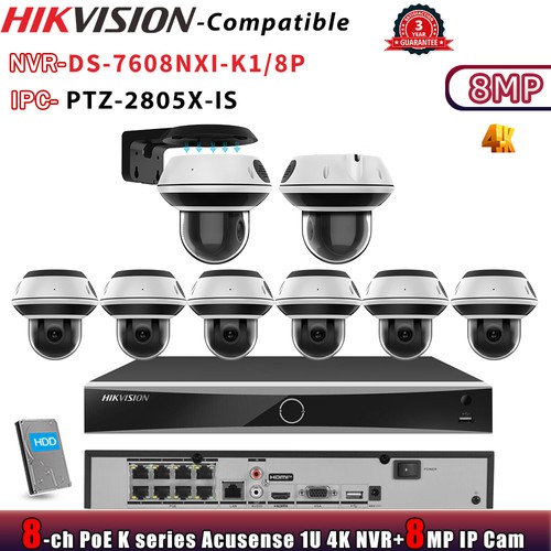 Kit fotocamera hikvision - fotocamera, 8ch